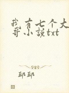 我有七个大佬哥哥小说txt
