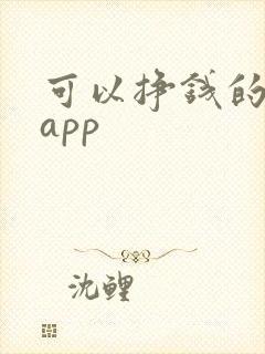 可以挣钱的软件app
