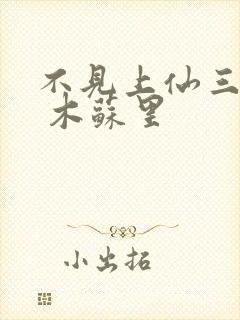 不见上仙三百年 木苏里