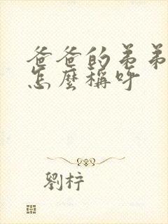 爸爸的弟弟妹妹怎么称呼