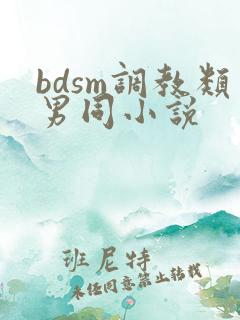 bdsm调教类男同小说