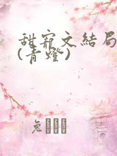 甜宠文结局之后(青灯)