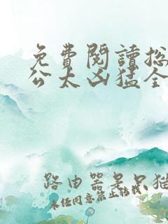 免费阅读总裁老公太凶猛全文