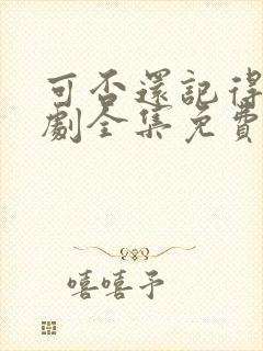 可否还记得我短剧全集免费观看