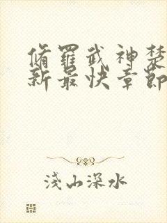 修罗武神楚枫最新最快章节