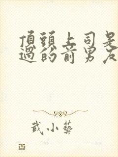 顶头上司是我渣过的前男友小说免费阅读