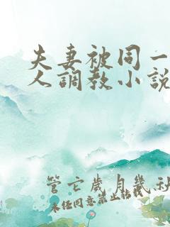 夫妻被同一个主人调教小说