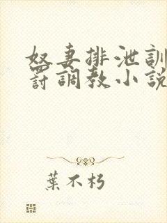 奴妻排泄训诫惩罚调教小说