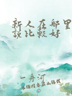 新人在哪里写小说比较好