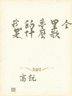 我的梦里全是你是什么歌