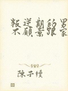 叛逆期的男孩子不愿意跟家人沟通