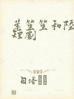 叶笙笙和陆瑾辰短剧