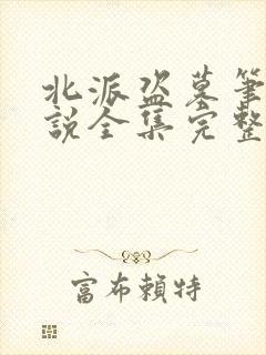 北派盗墓笔记小说全集完整版txt