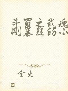 斗罗之武魂是金刚暴熊的小说