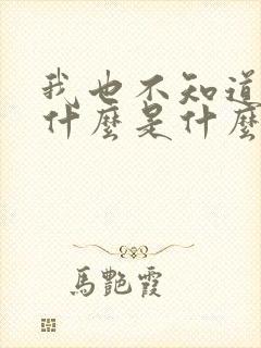 我也不知道爱你什么是什么歌