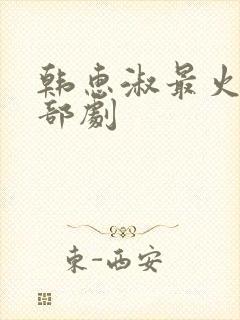 韩惠淑最火的三部剧