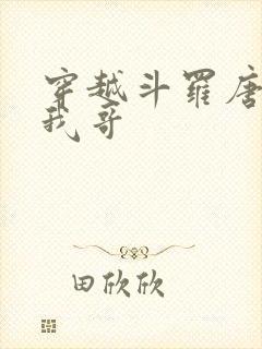 穿越斗罗唐三是我哥