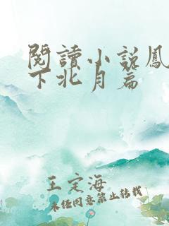 阅读小说凤逆天下北月篇