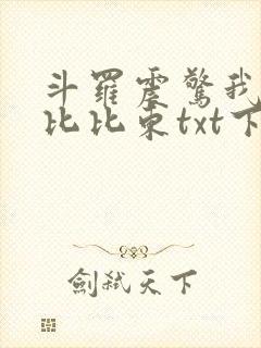 斗罗震惊我成了比比东txt下载