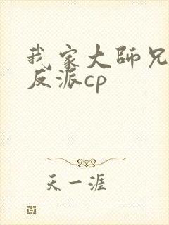 我家大师兄是个反派cp