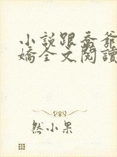 小说跟乔爷撒个娇全文阅读