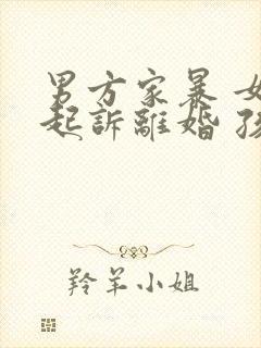 男方家暴 女方起诉离婚 孩子抚养权归谁