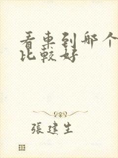 看车到哪个平台比较好