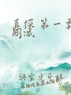 真探 第一季无删减