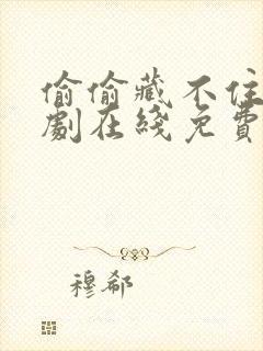 偷偷藏不住电视剧在线免费观看