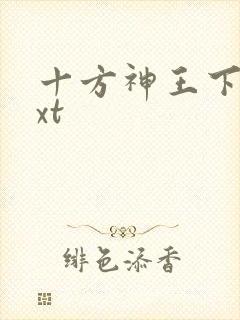 十方神王下载txt