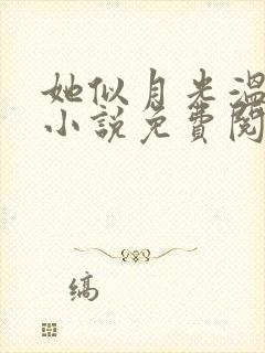 她似月光温柔时小说免费阅读