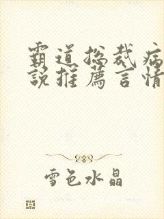 霸道总裁病娇小说推荐言情