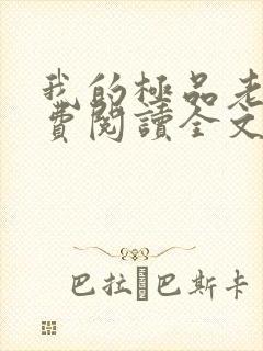 我的极品老婆免费阅读全文小说