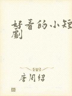 好看的小短剧网剧