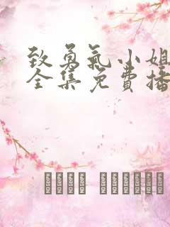 致勇气小姐短剧全集免费播放