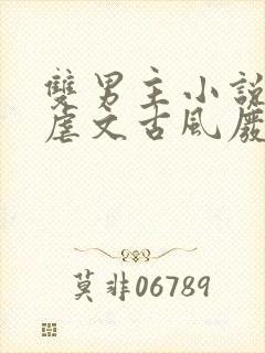 双男主小说推荐虐文古风废文完结