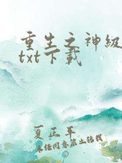重生之神级兵王txt下载