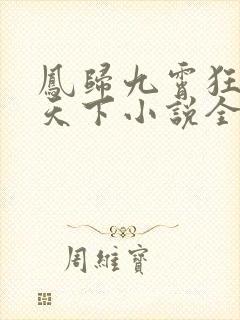 凤归九霄狂妃逆天下小说全文阅读