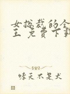 女总裁的全能兵王 免费下载