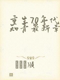 重生70年代当知青最新章节