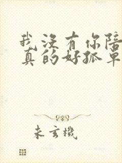 我没有你陪伴我真的好孤单