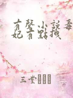 有声小说毒医狂妃有点拽