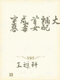 穿成首辅大人的恶毒女配