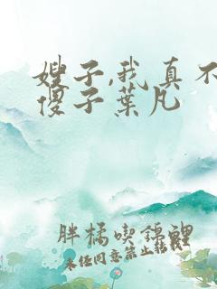 嫂子,我真不是傻子叶凡