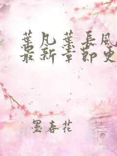 叶凡叶长风小说最新章节更新时间