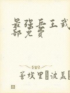 最强兵王武扬全部免费