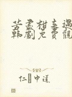 苦尽柑来遇见你韩剧免费观看全集