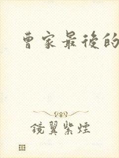 曹家最后的结局