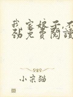 我家娘子,不对劲免费阅读无弹窗