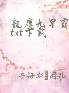 龙尘九星霸体诀txt下载